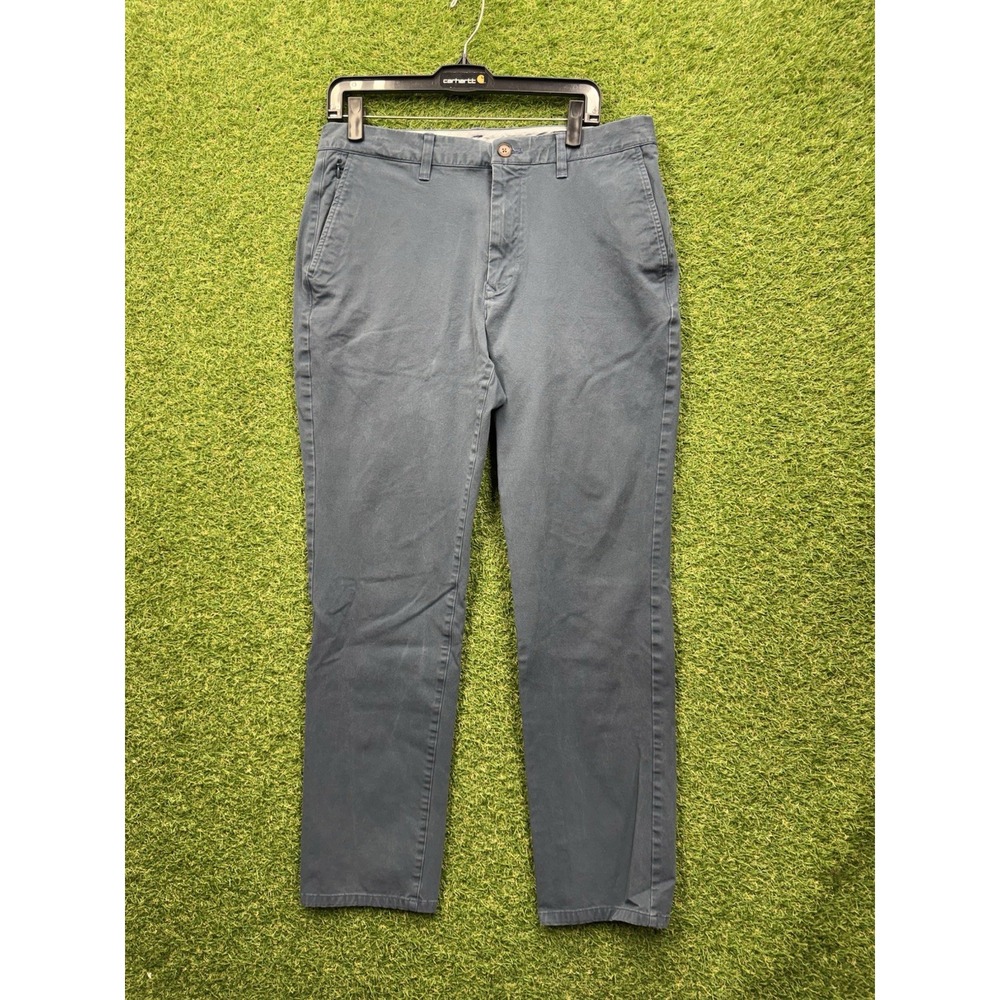 Bonobos Pants Mens 34x32 Cotton Slim Fit 4 Way Stretch Preppy Casual Dress Grey